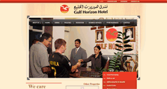 Desktop Screenshot of gulfhorizonhotel.com